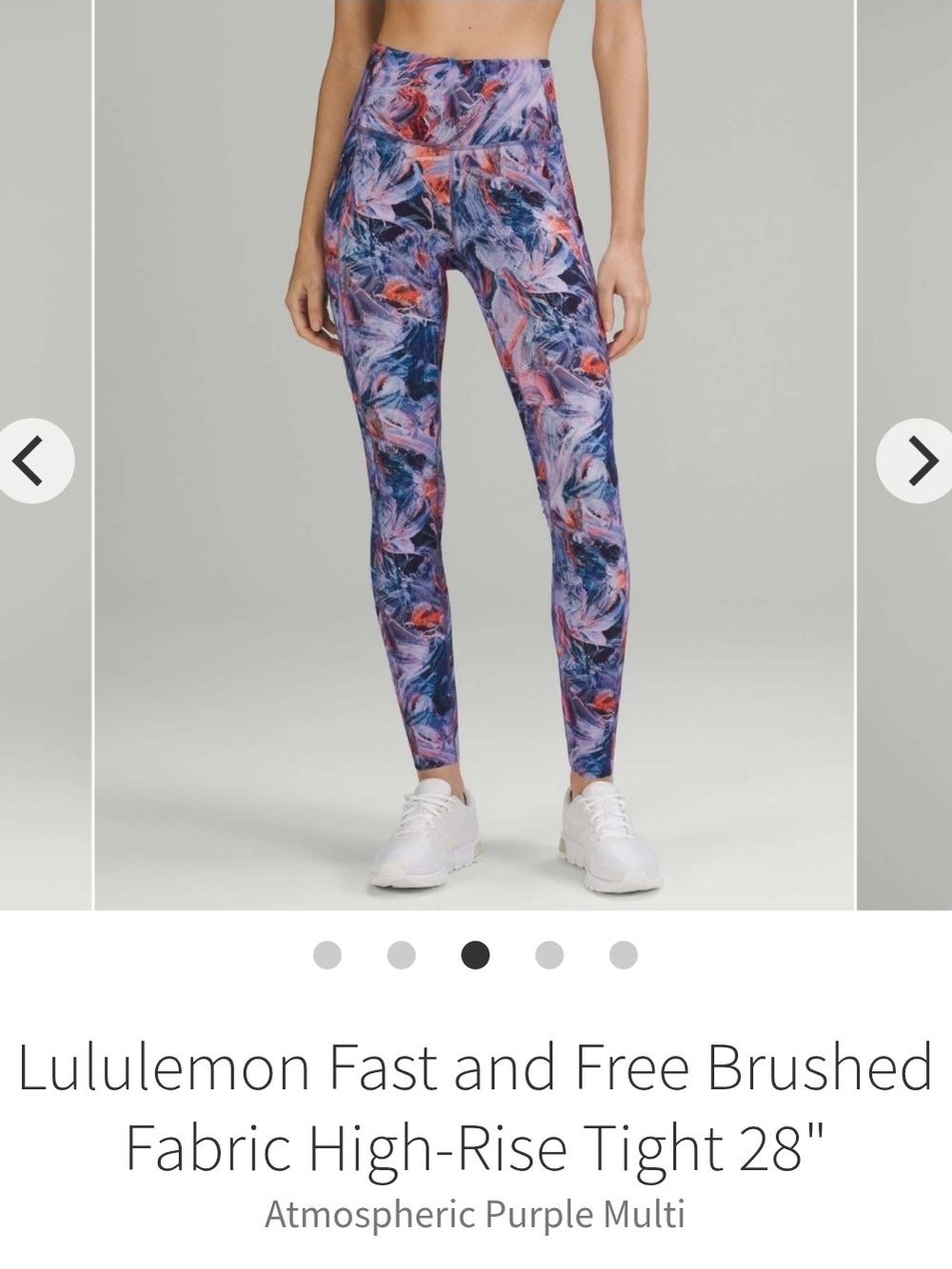 Lululemon High Rise Legging Size 18